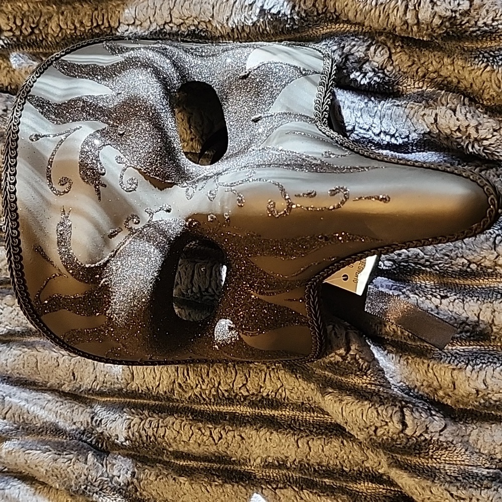 Black death Hand made masquerade mask!